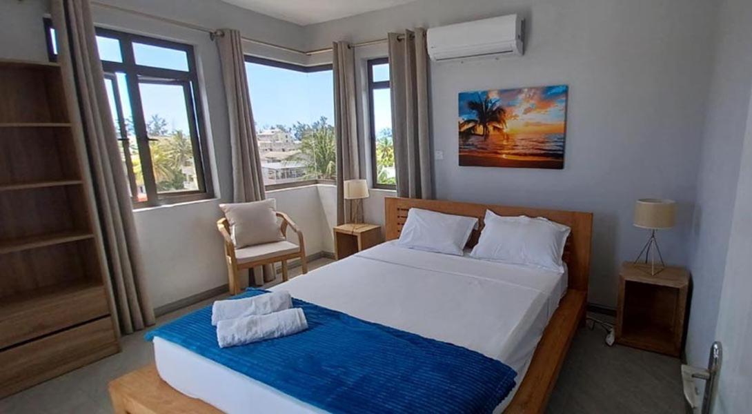 Splendide Penthouse Vue Mer A 5 Mn A Pied De La Plage Flic en Flac Экстерьер фото